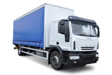 Truck Hire Nottingham - 18 Tonne Curtain Side Truck - Truck hire Nottingham