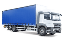 Truck Hire Nottingham - 26 Tonne Curtain Side Lorry - Truck hire Nottingham